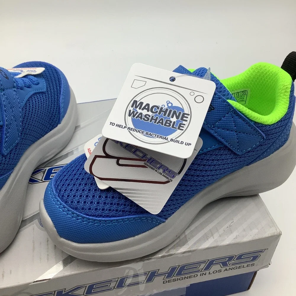 Skechers Kids Toddler Selectors Reset‎ Achieved Easy On Washable Shoes Size 7